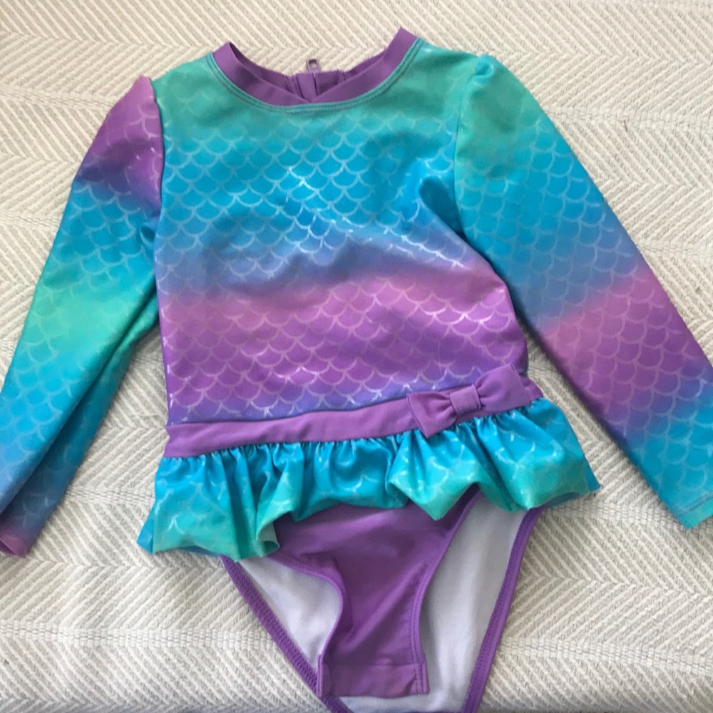 Girls mermaid one piece